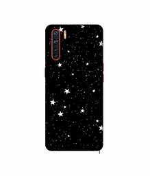 Amazon Brand - Solimo Designer Stars 3D Printed Hard Back Case Mobile Cover for Oppo A91