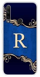 Amazon Brand - Solimo Designer Multicolor Blue Pattern Alphabet-R Printed Soft Back Case Mobile Cover for Huawei Honor 9X