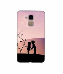 Amazon Brand - Solimo Designer Kiss-ing Couple 3D Printed Hard Back Case Mobile Cover for Huawei Honor 5c