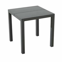 Amazon Brand - Ravenna Home Archer Outdoor Patio Steel Side Table with Panel Top, 20