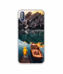 Amazon Brand - Solimo Designer Lake View UV Printed Soft Back Case Mobile Cover for i Kall K8