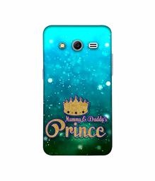 Amazon Brand - Solimo Designer Mummy & Daddy's Prince 3D Printed Hard Back Case Mobile Cover for Samsung Galaxy Core 2 G355H