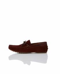 Amazon Brand - find. Men's Suede, Rot (Burgundy), US 12