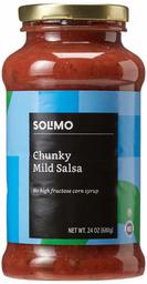 Amazon Brand - Solimo Mild Chunky Salsa, 24 Ounce