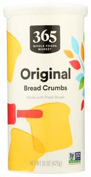 365 Everyday Value, Bread Crumbs, Original, 15 oz