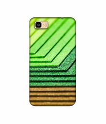 Amazon Brand - Solimo Designer Green Shad Texture 3D Printed Hard Back Case Mobile Cover for Asus Zenfone 3S Max