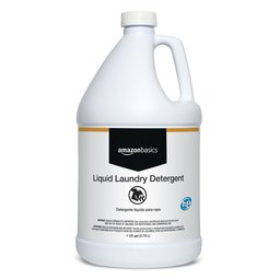 AmazonBasics Detergente líquido para lavandería, 1 galón, 144 unidades