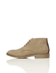 Amazon Brand - find. Men's Chukka Boots, Beige (Sand), US 11.5