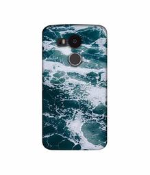 Amazon Brand - Solimo Designer Sea Waves 3D Printed Hard Back Case Mobile Cover for LG Nexus 5X