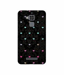 Amazon Brand - Solimo Designer Heart Texture UV Printed Soft Back Case Mobile Cover for Asus Zenfone 3 Max ZC520TL