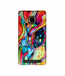 Amazon Brand - Solimo Designer Multicolor Drop 3D Printed Hard Back Case Mobile Cover for Micromax YU Yuphoria AQ5010 / AO5010