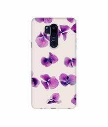 Amazon Brand - Solimo Designer Lily Petal 3D Printed Hard Back Case Mobile Cover for LG G7 ThinQ