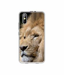 Amazon Brand - Solimo Designer Lion UV Printed Soft Back Case Mobile Cover for iKall K200