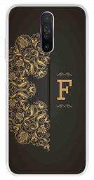 Amazon Brand - Solimo Designer Multicolor Black Pattern Alphabet-F Printed Soft Back Case Mobile Cover for Poco X2 / Xiaomi Redmi K30