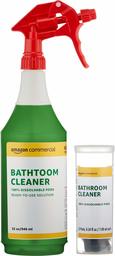 AmazonCommercial Dissolvable Bathroom Cleaner Kit with 12 Refill Pacs