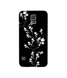 Amazon Brand - Solimo Designer Color Flowers 3D Printed Hard Back Case Mobile Cover for Samsung Galaxy S5 i9600