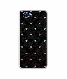 Amazon Brand - Solimo Designer Heart Texture UV Printed Soft Back Case Mobile Cover for Realme 1