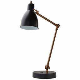 Amazon Brand – Rivet Caden Adjustable Task Table Lamp with Bulb, 28.5