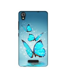 Amazon Brand - Solimo Designer Flying Butterflies UV Printed Soft Back Case Mobile Cover for Gionee Pioneer P5W