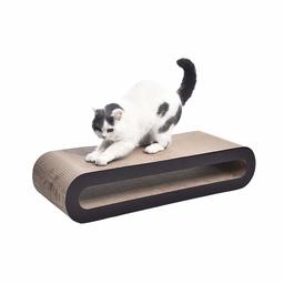 AmazonBasics Cat Scratcher Lounger - Oval, Large