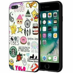 Amazon Brand - Solimo Designer Music Printed Hard Back Case Mobile Cover for Apple iPhone 8 Plus / 7 Plus (D1276)