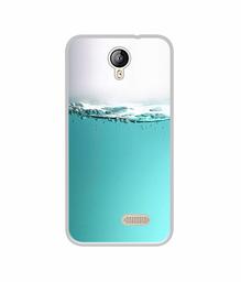 Amazon Brand - Solimo Designer Half Fill UV Printed Soft Back Case Mobile Cover for Lephone W2