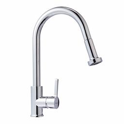 AmazonBasics Modern Pull-Down Kitchen Faucet