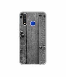 Amazon Brand - Solimo Designer Old Time Gate UV Printed Soft Back Case Mobile Cover for Vivo U20