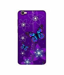 Amazon Brand - Solimo Designer Butterflies 3D Printed Hard Back Case Mobile Cover for Vivo V5