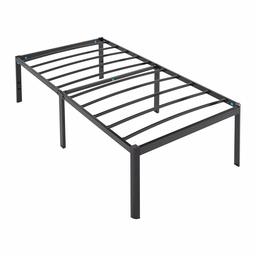 AmazonBasics Heavy Duty Non-Slip Bed Frame with Steel Slats, Easy Assembly - 18