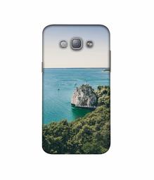 Amazon Brand - Solimo Designer Sea View 3D Printed Hard Back Case Mobile Cover for Samsung Galaxy A8