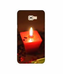 Amazon Brand - Solimo Designer Candle Light 3D Printed Hard Back Case Mobile Cover for Samsung Galaxy C7 Pro