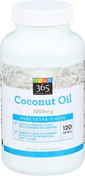 365 EVERYDAY VALUE Coconut Oil 1000 MG 120, 120 CT