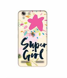 Amazon Brand - Solimo Designer Super Girl 3D Printed Hard Back Case Mobile Cover for Lenovo Vibe K5 Plus