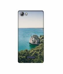 Amazon Brand - Solimo Designer Sea View 3D Printed Hard Back Case Mobile Cover for Micromax Canvas 5 E481