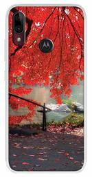 Amazon Brand - Solimo Designer Multicolor Autumn Printed Soft Back Case Mobile Cover for Motorola Moto E6s / Motorola Moto E6 Plus