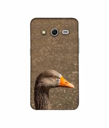 Amazon Brand - Solimo Designer Duck Face 3D Printed Hard Back Case Mobile Cover for Samsung Galaxy Core 2 G355H