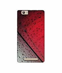 Amazon Brand - Solimo Designer Water Drop On Glass UV Printed Soft Back Case Mobile Cover for Lava A97