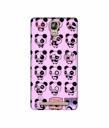 Amazon Brand - Solimo Designer Panda Experation 3D Printed Hard Back Case Mobile Cover for Gionee Marathon M5 Plus