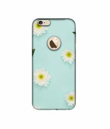 Amazon Brand - Solimo Designer Flower Texture 3D Printed Hard Back Case Mobile Cover for Apple iPhone 6 / 6S (Logo Cut)