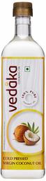 Amazon Brand - Vedaka Cold Pressed Virgin Coconut Oil Bottle, 1L