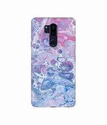 Amazon Brand - Solimo Designer Oil Paint on Marble 3D Printed Hard Back Case Mobile Cover for LG G7 ThinQ