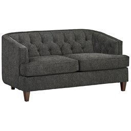 Amazon Brand – Stone & Beam Leila Tufted Living Room Loveseat Sofa Couch, 69