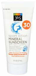 365 Everyday Value, Mineral Sunscreen, SPF 30, 6 fl oz