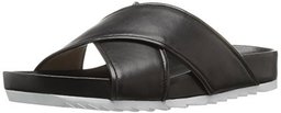 The Fix Amazon Brand Women's Unda Cross Strap Footbed Platform Slide Sandal