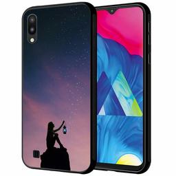 Amazon Brand - Solimo Designer Star Printed Hard Back Case Mobile Cover for Samsung Galaxy M10 (D1267)