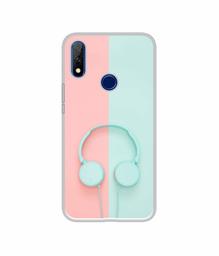 Amazon Brand - Solimo Designer Head Phone UV Printed Soft Back Case Mobile Cover for Gionee F9 Plus