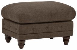 Amazon Brand – Stone & Beam Bradbury Chesterfield Modern Tufted Ottoman, 30.3