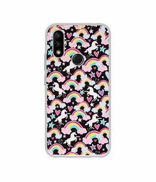 Amazon Brand - Solimo Designer Unicorn Texture UV Printed Soft Back Case Mobile Cover for Lenovo A6 Note