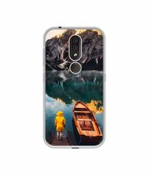 Amazon Brand - Solimo Designer Lake View UV Printed Soft Back Case Mobile Cover for Nokia 4.2